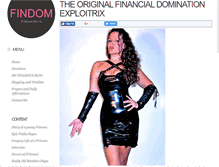 Tablet Screenshot of financialdomination.com